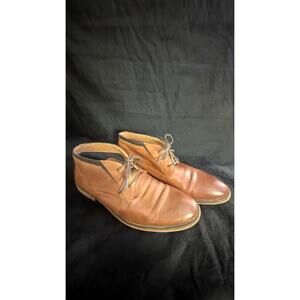 Steve Madden Quazzy Men’s Brown Leather Chukka Boots 11.5